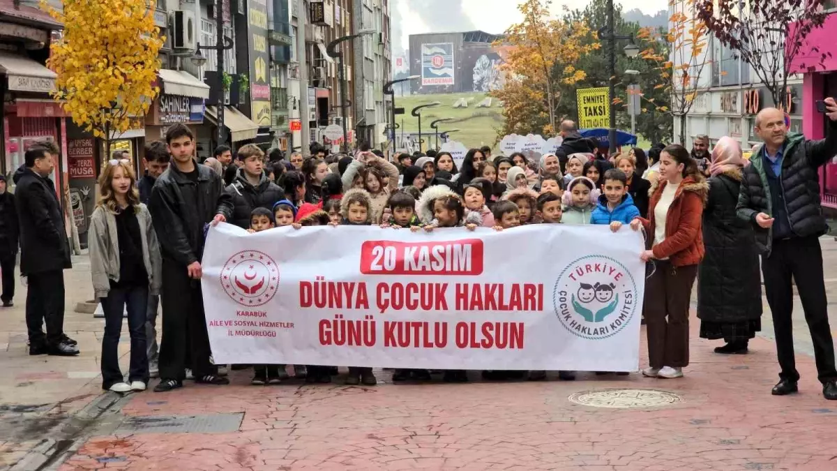 Karabük’te Çocuk Hakları Günü Etkinliği